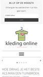 Mobile Screenshot of kledingonline.com